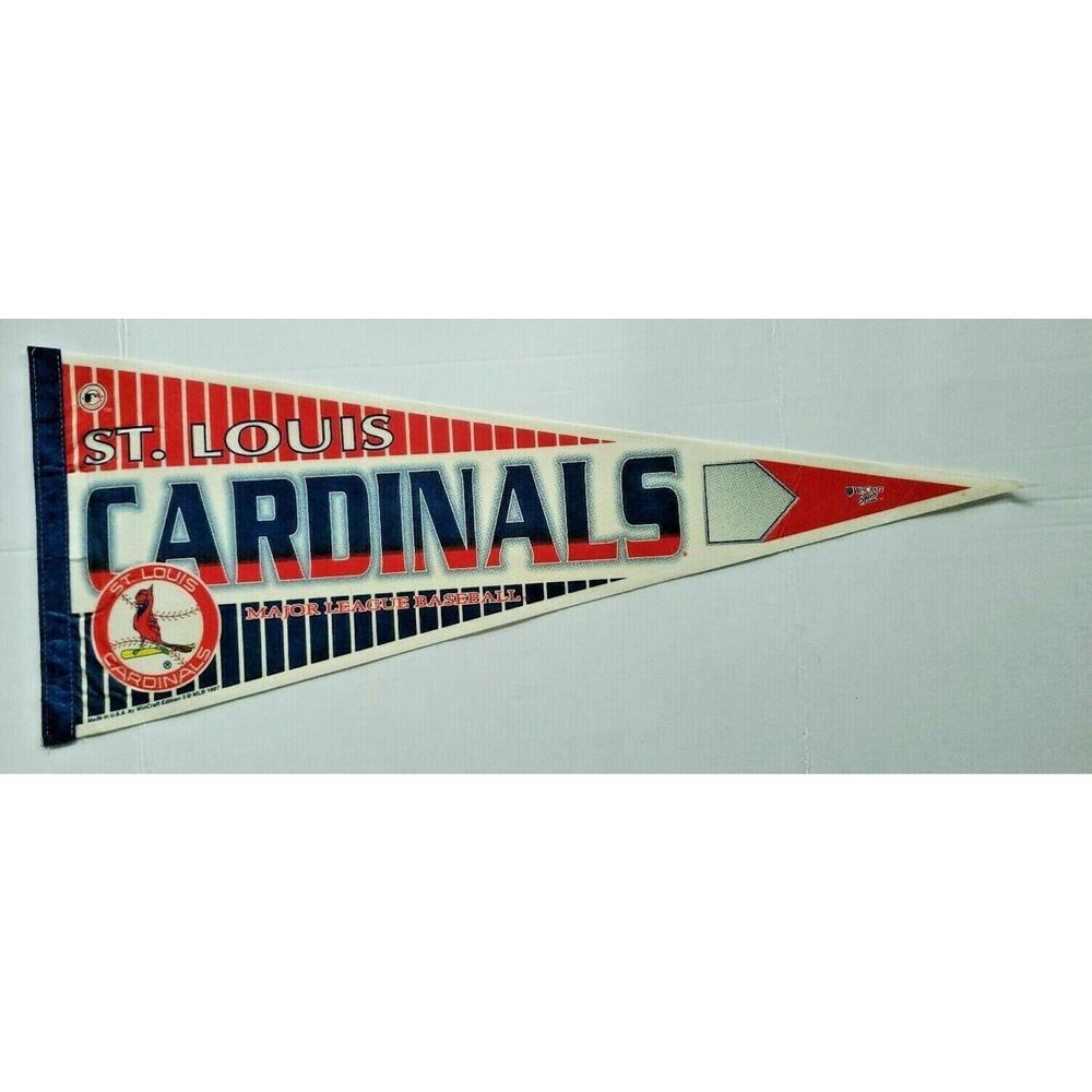 Rare Vintage MLB 1997 Pennant by WinCraft St. Louis Cardinals '8212" x 30" NOS